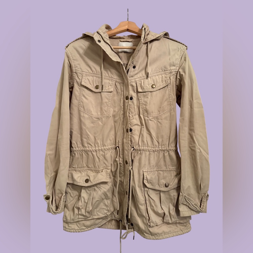 Talula Trooper Jacket in Tan - Size: Small